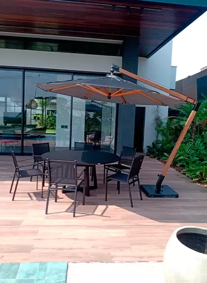 Mobiliário Externo para Área Externa | Fibrillare